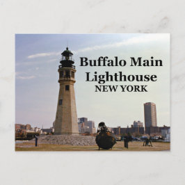 Buffalo Main Lighthouse, New York Postcard Postkarte