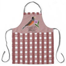 Buffalo-Musterfeder-Schürze