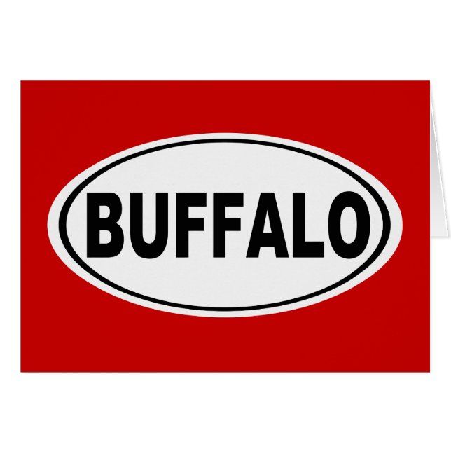Buffalo New York (Vorderseite (Horizontal))