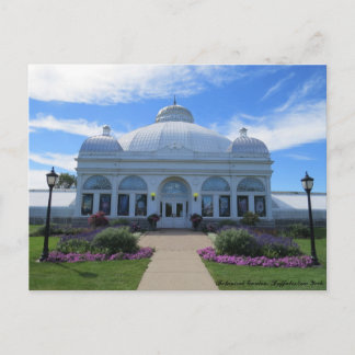 Buffalo New York Botanischer Garten Postkarte