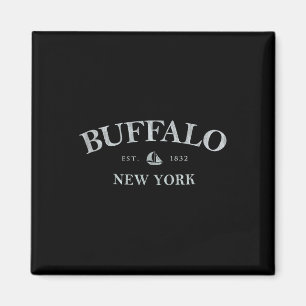 Buffalo New York _ Buffalo Ny Segelboot Magnet