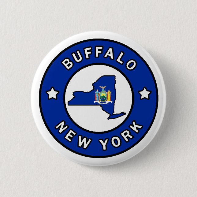 Buffalo New York Button (Vorderseite)