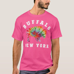 Buffalo New York Gefärbte Krawatte T-Shirt