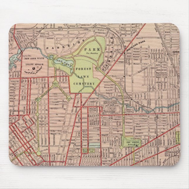 Buffalo, New York Mousepad (Vorne)