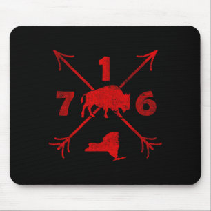 Buffalo New York Ny _ Vorwahl 716  Mousepad