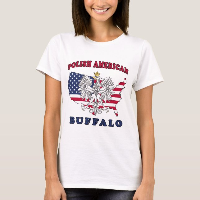 Buffalo New York Polish T-Shirt (Vorderseite)
