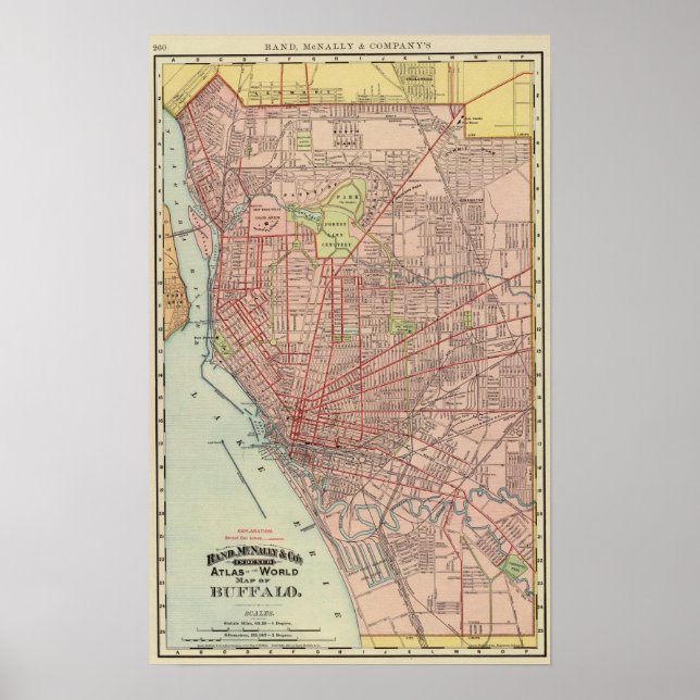 Buffalo, New York Poster (Vorne)