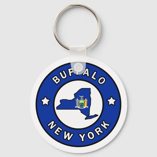 Buffalo New York Schlüsselanhänger (Vorderseite)