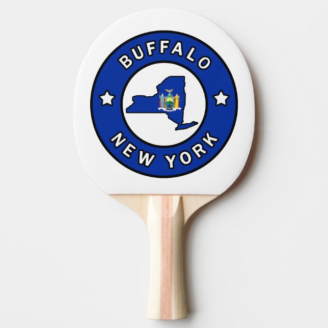 Buffalo New York Tischtennis Schläger (Vorderseite)