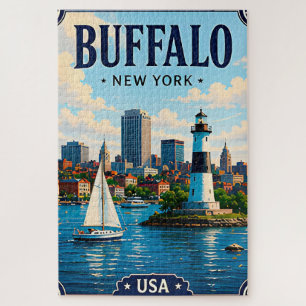 🌊 Buffalo New York Urlaubserinnerung vom See