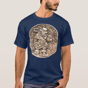 Buffalo Nickel Hobo LeprechaunMünzsammler T-Shirt