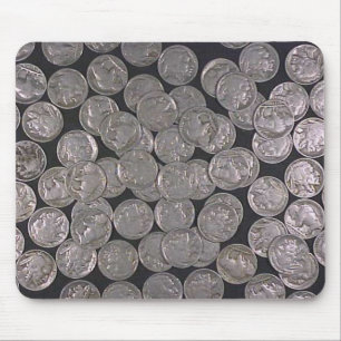 Buffalo Nickels Mousepad