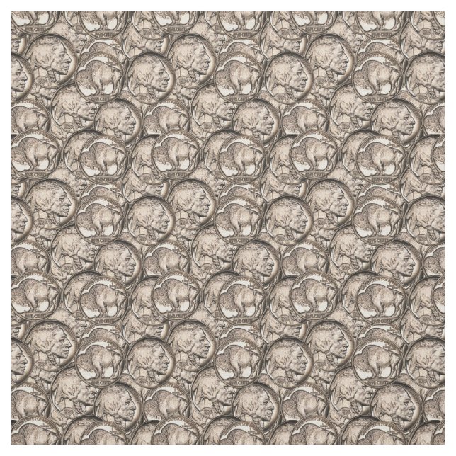 Buffalo-Nickle, Indischer Kopfnickle, 1937 5 Cent Stoff (Muster)