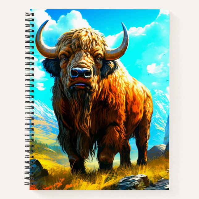Buffalo Notizbuch (Vorderseite)
