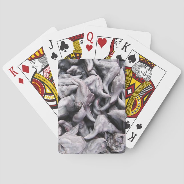 Buffalo Nuts - Water Caltrop Spielkarten (Rückseite)