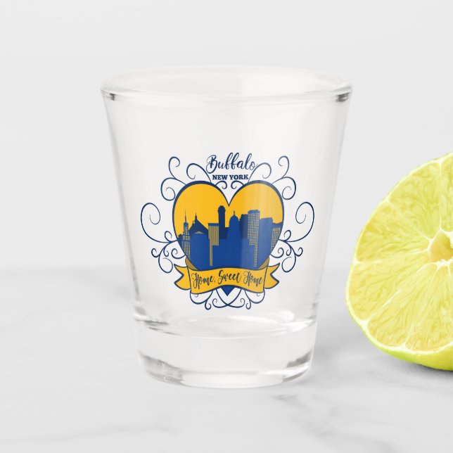 Buffalo NY autoguident le verre à liqueur à la (Devant)