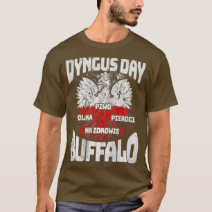 Buffalo NY Dyngus Day Piwo Pierogi Polka-Musik T-Shirt