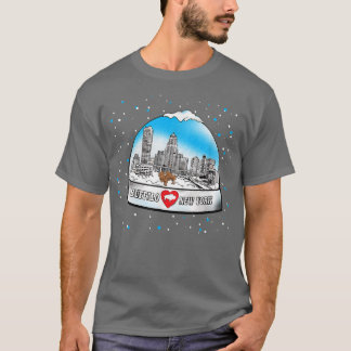 BUFFALO NY Snowglobe 716 New York Liebe BFLO winte T-Shirt