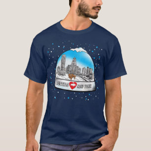 BUFFALO NY Snowglobe 716 New York Liebe BFLO winte T-Shirt
