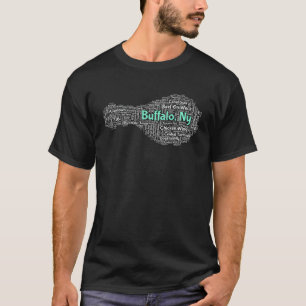Buffalo Ny Wahrzeichen Chicken Wing für Männer und T-Shirt