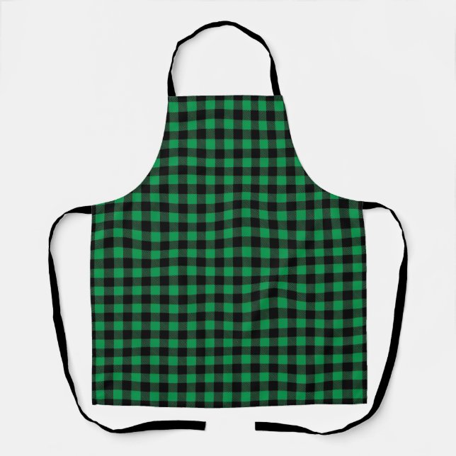 Buffalo Plaid Apron Schürze (Vorderseite)