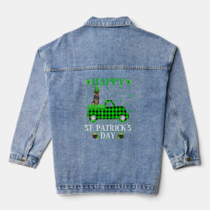 Buffalo Plaid Green Truck Australian Cattle St Pat