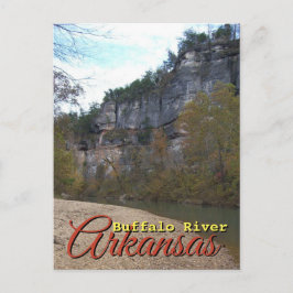 Buffalo River, Arkansas Reisefotografie Postkarte