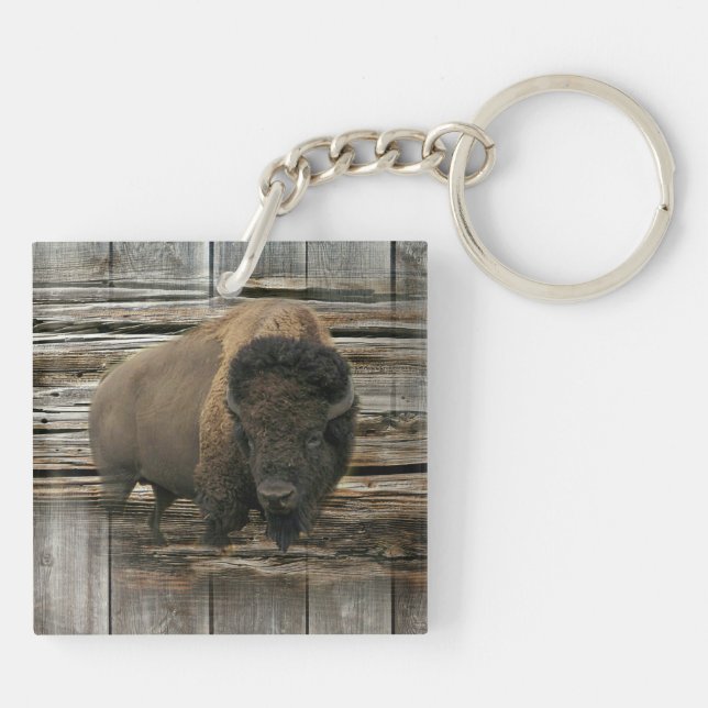 Buffalo Schlüsselanhänger (Rückseite)