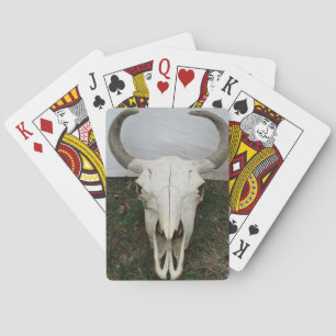 Buffalo Skull Spielkarten