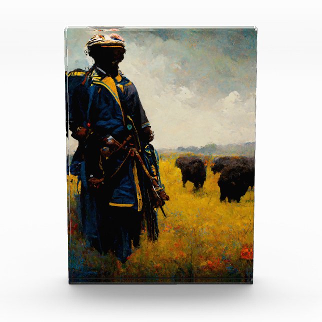 Buffalo Soldier, Außenbereich I Fotoblock (Vorderseite)