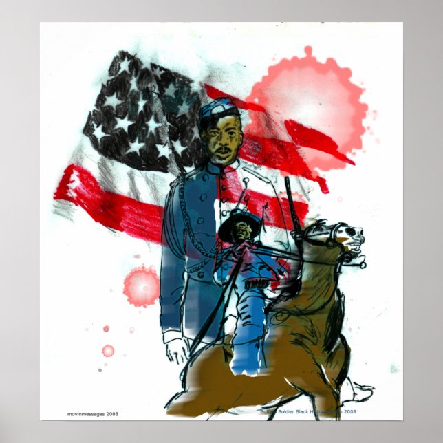 Buffalo Soldier Poster (Vorne)