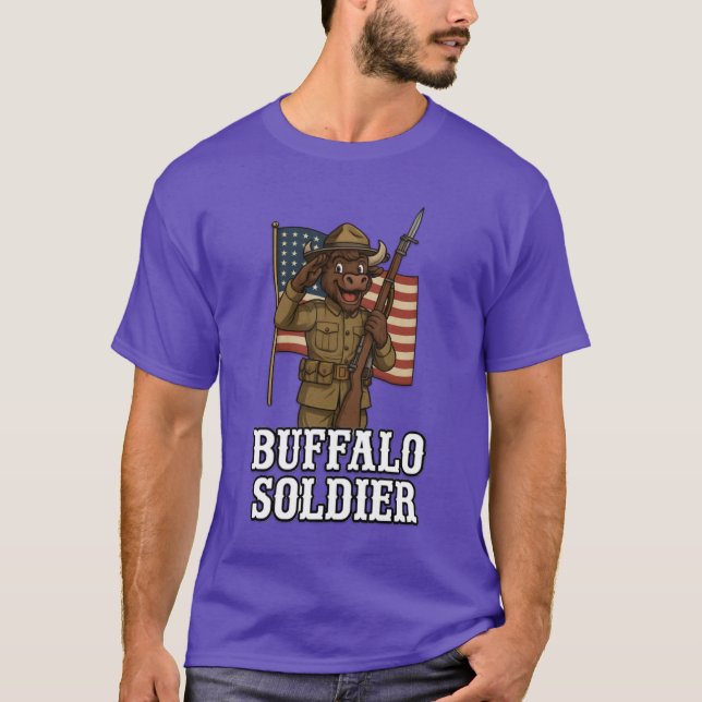 Buffalo Soldier T-Shirt (Vorderseite)