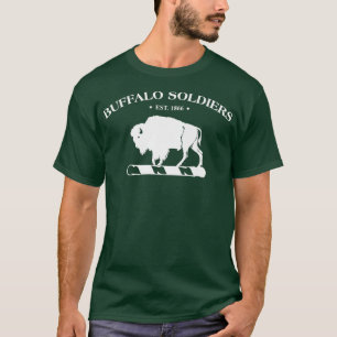 Buffalo Soldiers Zivil War Black History Premium T-Shirt