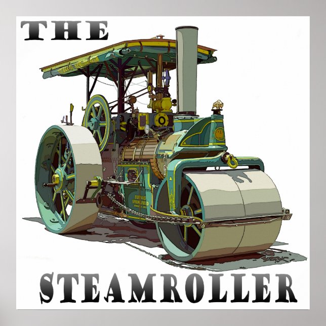 Buffalo Springfield SteamRoller Poster (Vorne)