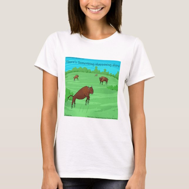 Buffalo Springield Lustiges Rick London Damen T-Sh T-Shirt (Vorderseite)