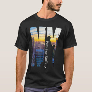 Buffalo Starker Betet für Buffalo Gemeinschaftsstä T-Shirt