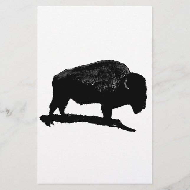 Buffalo Stationery Briefpapier (Vorderseite)