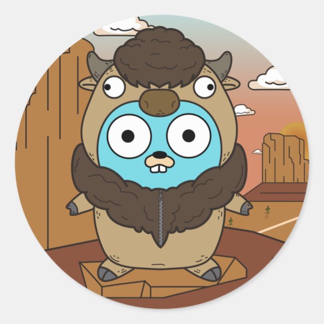 Buffalo Sticker (Vorderseite)