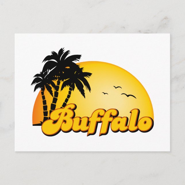 Buffalo Sun Postkarte (Vorderseite)