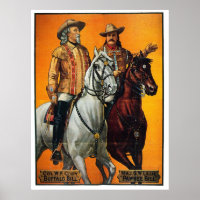 Buffalo und Pawnee Bill - Print