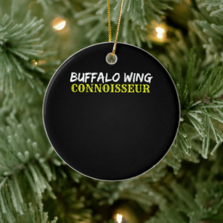 Buffalo Wing besessene Addict-GRILLEN Hühnermaske Keramik Ornament