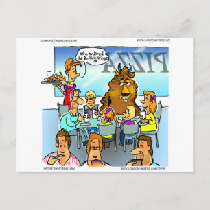 Buffalo Wings Cartes Drôles T-shirts & Cadeaux