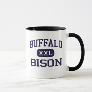 Büffel - Bison - hoch - Büffel West Virginia Tasse