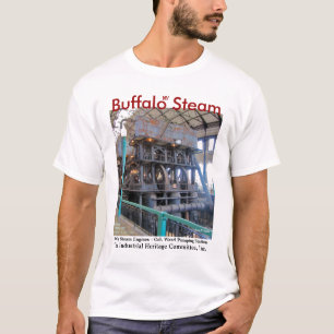 Büffel-Dampf-Motor-T - Shirt