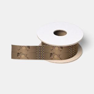 Büffel, der Brown-Geschenk-Umbauten und die Satinband