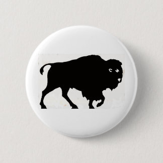 Büffel-Entwürfe Button