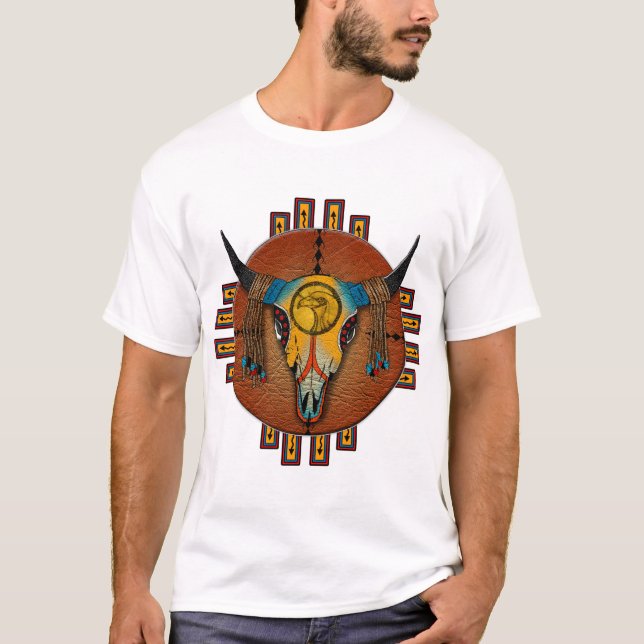 Büffel-Geist T-Shirt (Vorderseite)