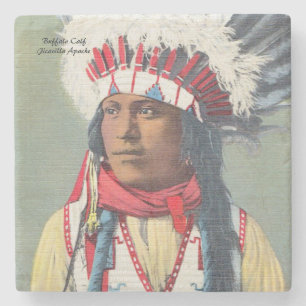 Büffel-Kalb Steinuntersetzer