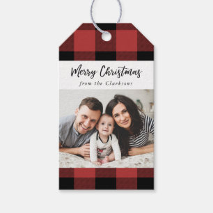 Büffel-Karo-WeihnachtsFoto-Geschenk-Umbau Geschenkanhänger