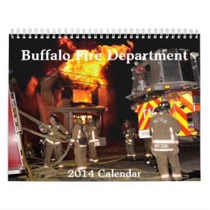 Büffel, NY FireDepartment 2014 Kalender
